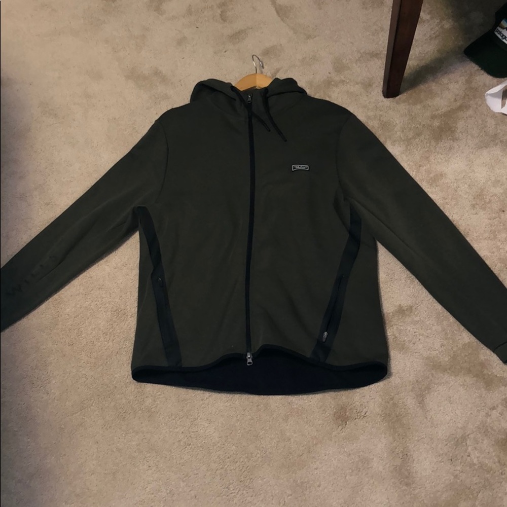 Army Green Jack Wills Sporting Goods Hoodie